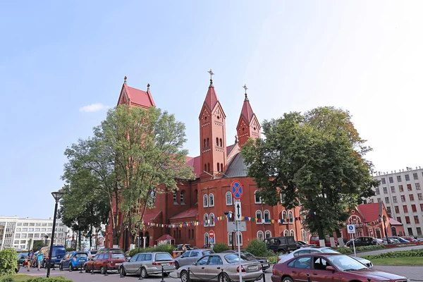 Igreja de São Simeão e Santa Elena em Minsk — Fotografia de Stock