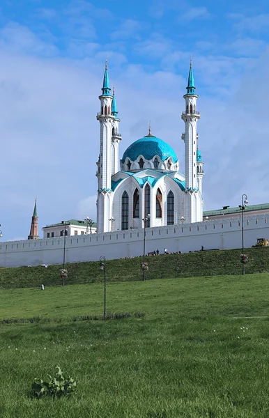 Meczet Kul-Sharif na Kremlu Kazańskim w Tatarstanie, Rosja — Zdjęcie stockowe