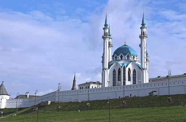 Meczet kul Szarif w kazan kremlin — Zdjęcie stockowe