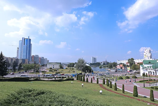 Square Nyamiha in Minsk — Stock Photo, Image