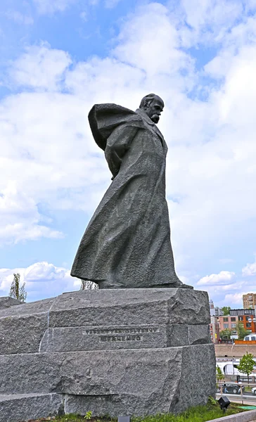 Monument voor Taras Shevchenko in Moskou — Stockfoto