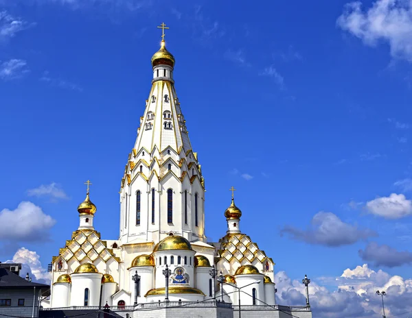 Храм-памятник Всех Святых в Минске — стоковое фото