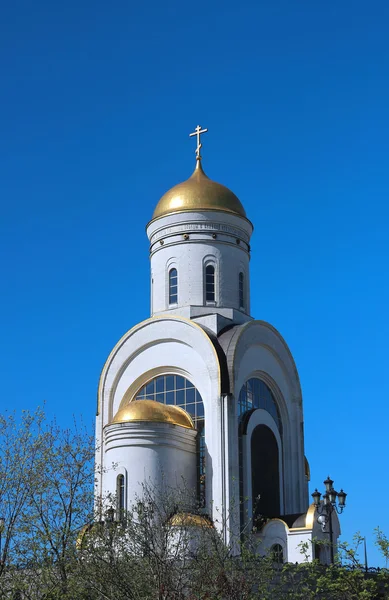 Memorial Church in honor of the Victory in World War II — Stock Photo, Image