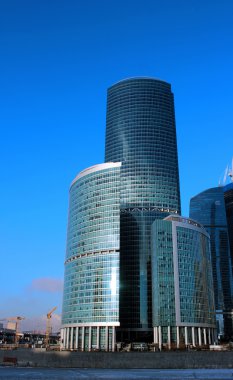 İş kuleleri Moskova şehir merkezi