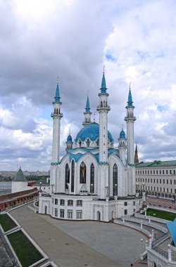 kazan kremlin kul Şerif Camii