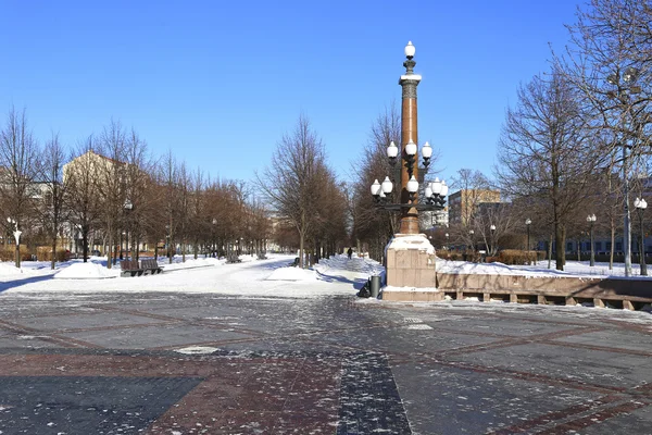 Cvetnoy boulevard-parken i Moskva — Stockfoto