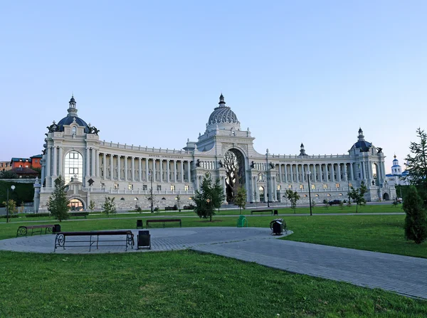 Palacio de agricultores (Ministerio de Medio Ambiente y Agricultura) en Kazán — Foto de Stock