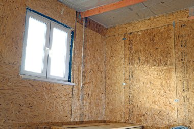 İç çerçeve ev yapım aşamasında