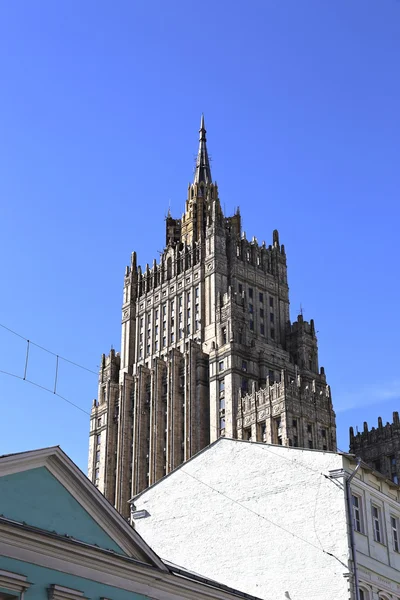 El edificio del Ministerio de Asuntos Exteriores de Rusia — Foto de Stock