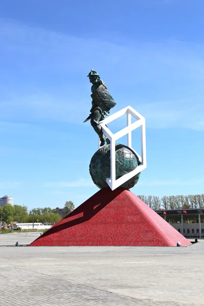 Monument sculpture Gladiator Spartacus — Stock Photo, Image