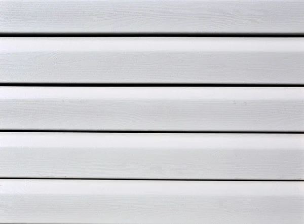 Installation on facade panels beige vinyl siding — Stock Photo, Image