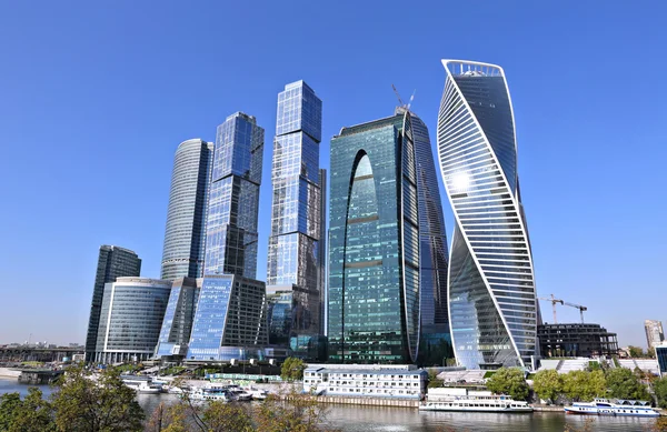 Centro de negócios Moscow-City — Fotografia de Stock