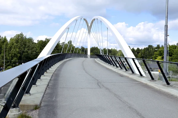 Schrägseilbrücke — Stockfoto