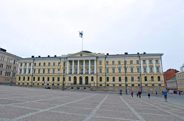 Edificio del Senado (Palacio del Gobierno de Finlandia ) — Foto de Stock