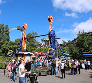 Helsinki eğlence parkı eğlence rides