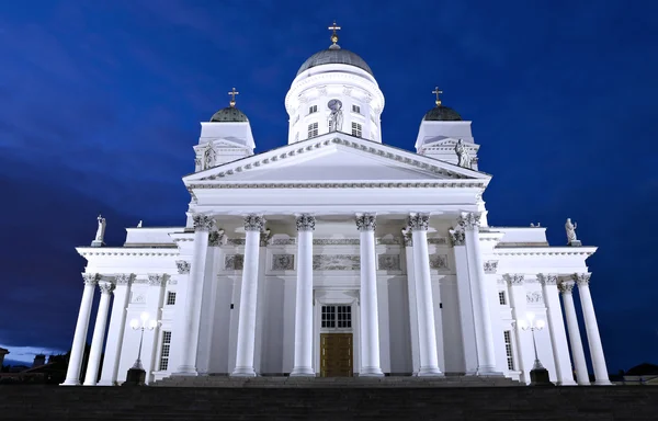 Catedral de São Nicolau (Basílica Catedral) em Helsínquia — Fotografia de Stock