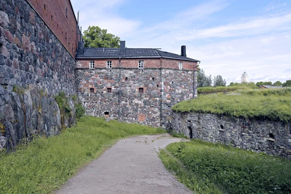 Morze twierdzy Suomenlinna (Sveaborg) w Finlandii — Zdjęcie stockowe