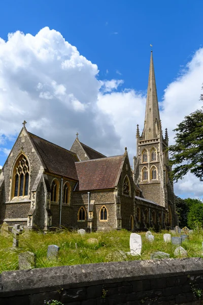 Wokingham Verenigd Koninkrijk Juni 2020 Kerk Van Pauls Een Zonnige — Stockfoto