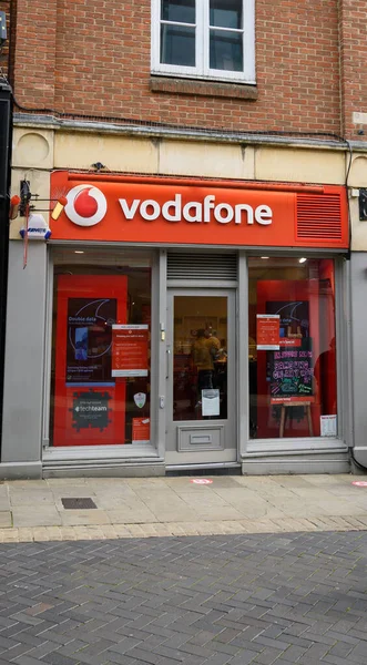 Windsor Royaume Uni Août 2020 Façade Boutique Téléphonie Mobile Vodafone — Photo
