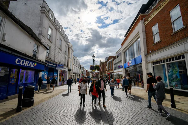 Windsor Velká Británie Srpna 2020 Pohled Nákupní Centrum Peascod — Stock fotografie