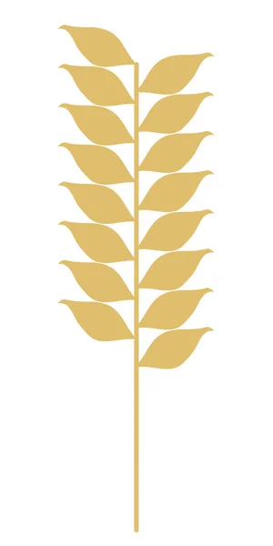 Eine Grafische Illustration Einer Weizenähre Zur Verwendung Als Symbol Oder — Stockfoto