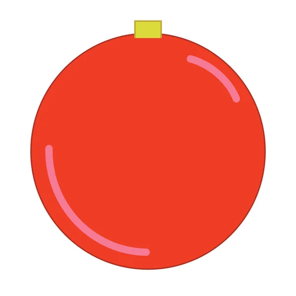 Een Grafische Illustratie Van Christmas Bauble Voor Gebruik Als Icoon — Stockfoto