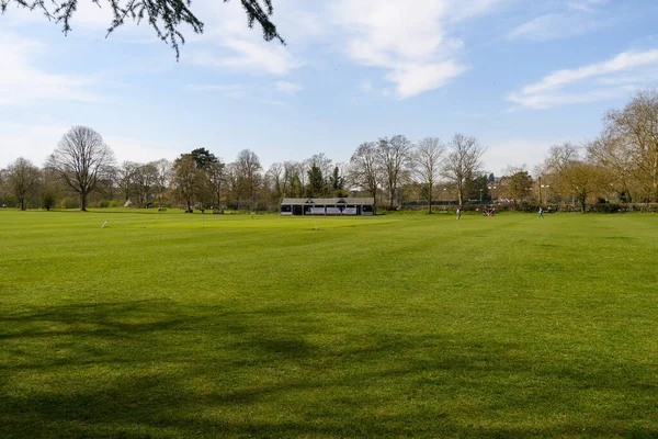 Marlow Regno Unito Marzo 2021 Terreno Del Marlow Park Cricket — Foto Stock