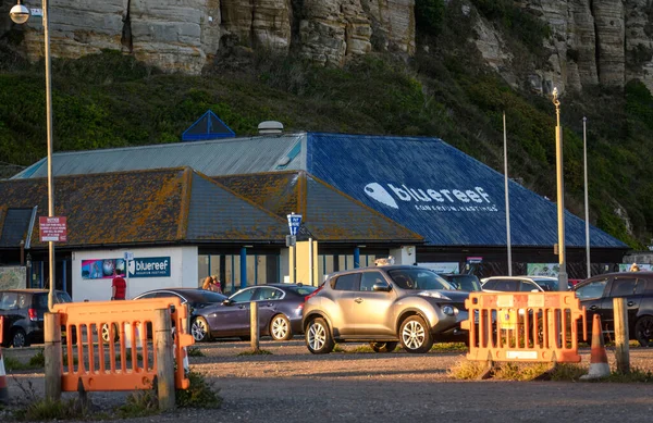 Hastings Verenigd Koninkrijk Juli 2020 Voorgevel Van Blue Reef Aquarium — Stockfoto