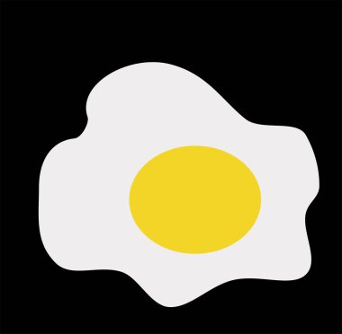 Logo olarak ya da web sayfasında kullanılacak sahanda yumurtanın grafik bir temsili