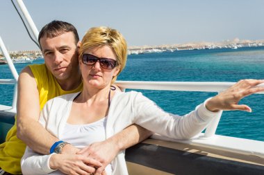 evli bir çift yapar seyahat 