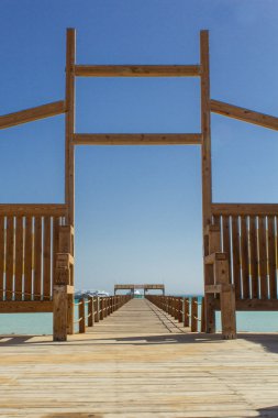 karmaşık Mısır'daki denize sıfır tatil