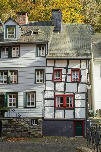 Monschau στο Eifel όπως παλιά πόλη — Φωτογραφία Αρχείου