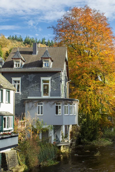 Monschau a Eifel come centro storico — Foto Stock