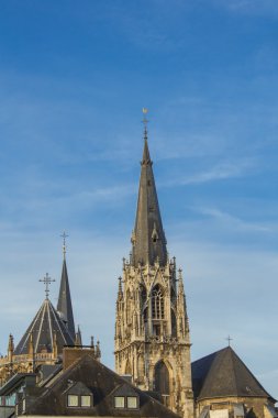 Aachen modern ve Antik şehir 