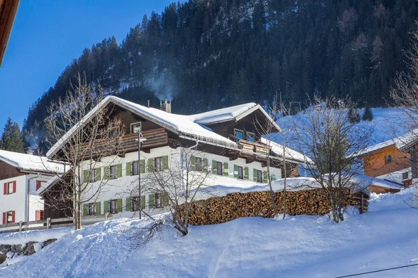 Winter paradise in Berwang — Stock Photo, Image