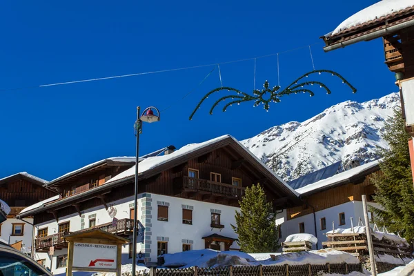 Winter paradijs in Berwang — Stockfoto