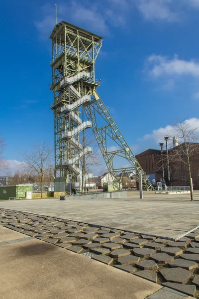 Torre de mineração como um memorial — Fotografia de Stock