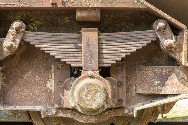 An old train on a disused tracks — Stock Photo, Image