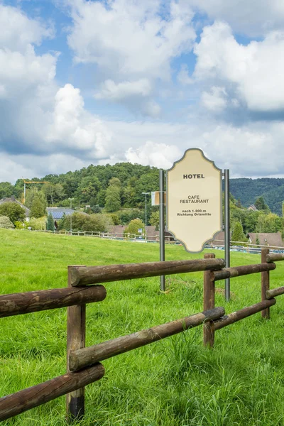 Beautiful scenery prospects around Rursee — Stock Photo, Image