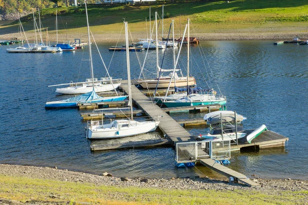 Un porto turistico di Woffelsbach — Foto Stock