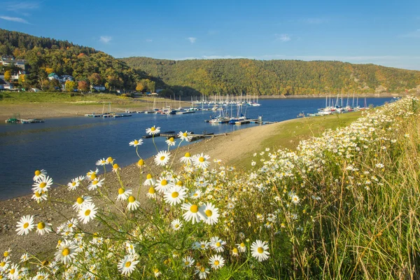 Un porto turistico di Woffelsbach — Foto Stock