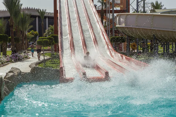 Water Park  in popular  resort — Stock Photo, Image