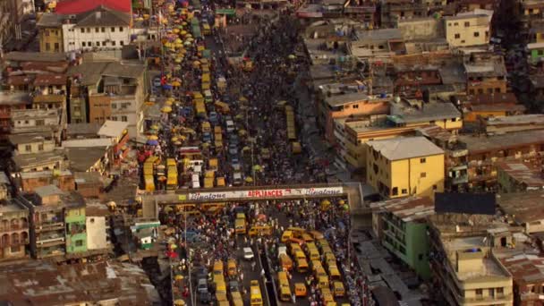 Freetown Sierra Leone Styczeń 2018 Stare Miasto Freetown Sierra Leone — Wideo stockowe