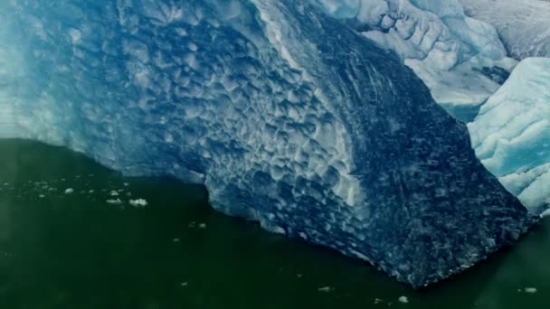 Imágenes Aéreas Drones Del Hielo Marino Antártico Paisaje Helado — Vídeo de stock