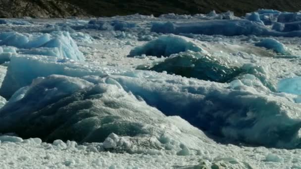 Imágenes Aéreas Drones Del Hielo Marino Antártico Paisaje Helado — Vídeos de Stock