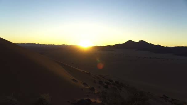 Antena Krańca Świata Jebel Fihrayn Nieoczekiwany Dramatyczny Cud Geologiczny Skalistej — Wideo stockowe