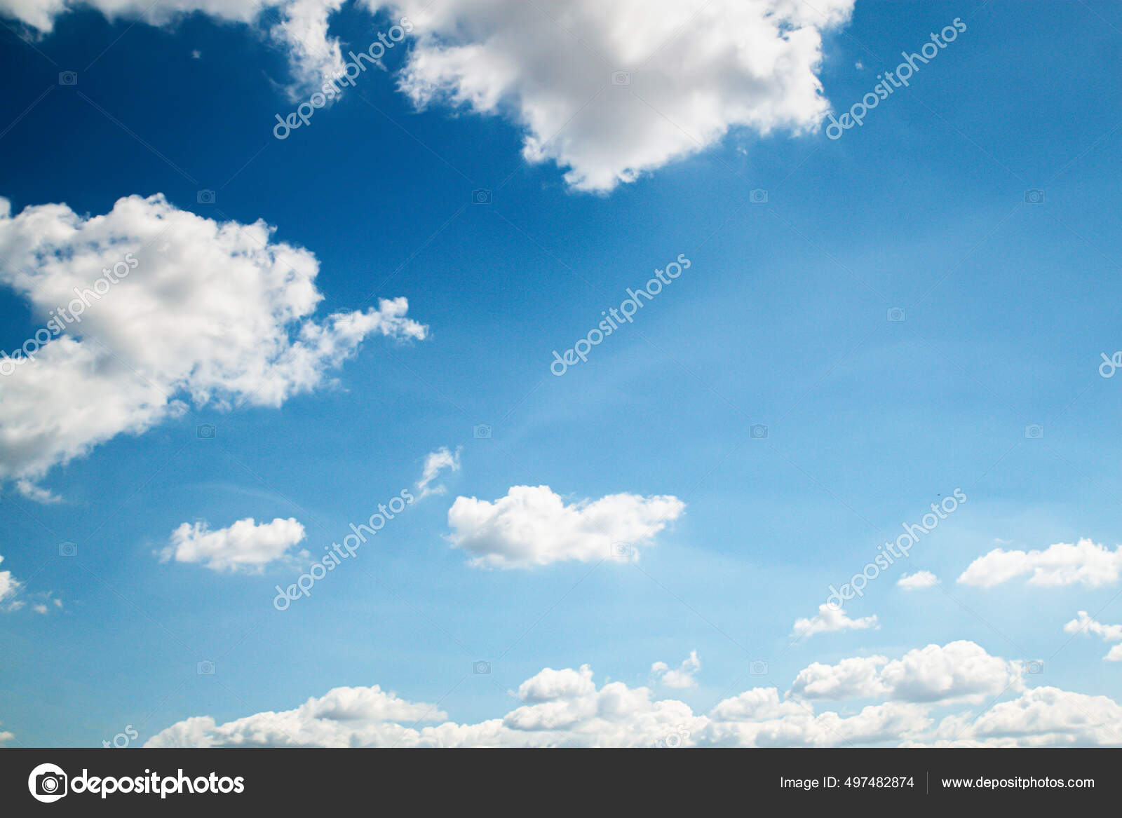 Cielo Azul Hermosas Nubes Fondo Paisaje Natural Telón Fondo Para — Foto de  stock #497482874 © noomubon, image size:1600x1167