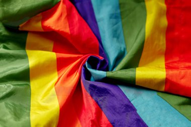 Cinsiyet Kimliği Sembolü. LGBTQ konsept bayrağı. Cinsiyet Eşitliği, LGBTQIIA, Transseksüel, cinsiyet-değişkeni kavramı. Onur Ayı bayrağı. Gay gurur konsepti. Gökkuşağı bayrağı. Kusursuz desen