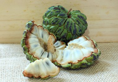 Annona squamosa fruit also known as 