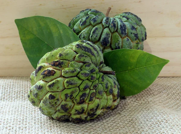 Annona Squamosa Fruit Ook Bekend Als Pinha Fruta Conde Brazilië — Stockfoto